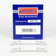 Kit d'accessoires, plaquette de frein à disque BORG & BECK BBK1036 - Visuel 1