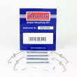 Kit d'accessoires, plaquette de frein à disque BORG & BECK BBK1068 - Visuel 1