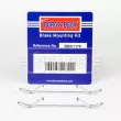 Kit d'accessoires, plaquette de frein à disque BORG & BECK BBK1178 - Visuel 2