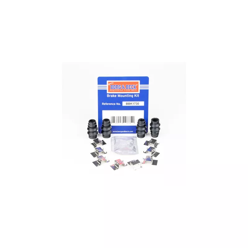 Kit d'accessoires, plaquette de frein à disque BORG & BECK BBK1730
