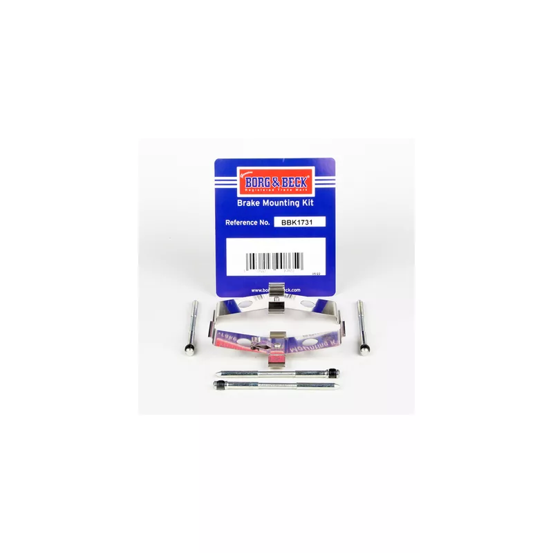 Kit d'accessoires, plaquette de frein à disque BORG & BECK BBK1731