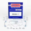 Kit d'accessoires, plaquette de frein à disque BORG & BECK BBK6075 - Visuel 1