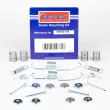 Kit d'accessoires, plaquette de frein à disque BORG & BECK BBK6108 - Visuel 1