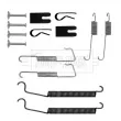 Kit d'accessoires, plaquette de frein à disque BORG & BECK BBK6173 - Visuel 2