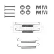 Kit d'accessoires, plaquette de frein à disque BORG & BECK BBK6206 - Visuel 2