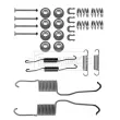 Kit d'accessoires, plaquette de frein à disque BORG & BECK BBK6317 - Visuel 2