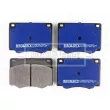 Jeu de 4 plaquettes de frein avant BORG & BECK BBP1044 - Visuel 3