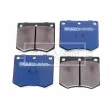 Jeu de 4 plaquettes de frein avant BORG & BECK BBP1095 - Visuel 3