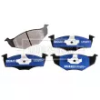 Jeu de 4 plaquettes de frein avant BORG & BECK BBP1471 - Visuel 3