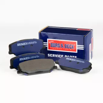 Jeu de 4 plaquettes de frein avant BORG & BECK BBP1524