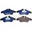 Jeu de 4 plaquettes de frein avant BORG & BECK BBP1588 - Visuel 3