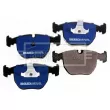 Jeu de 4 plaquettes de frein avant BORG & BECK BBP1595 - Visuel 3