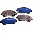 Jeu de 4 plaquettes de frein avant BORG & BECK BBP1854 - Visuel 3