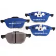 Jeu de 4 plaquettes de frein avant BORG & BECK BBP1864 - Visuel 3