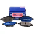 Jeu de 4 plaquettes de frein avant BORG & BECK BBP2096 - Visuel 1