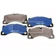 Jeu de 4 plaquettes de frein avant BORG & BECK BBP2101 - Visuel 3