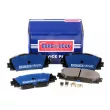 Jeu de 4 plaquettes de frein avant BORG & BECK BBP2123 - Visuel 1