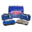 Jeu de 4 plaquettes de frein avant BORG & BECK BBP2132 - Visuel 1
