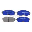 Jeu de 4 plaquettes de frein avant BORG & BECK BBP2171 - Visuel 3