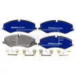 Jeu de 4 plaquettes de frein avant BORG & BECK BBP2217 - Visuel 3