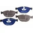 Jeu de 4 plaquettes de frein avant BORG & BECK BBP2218 - Visuel 3