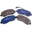 Jeu de 4 plaquettes de frein avant BORG & BECK BBP2266 - Visuel 3