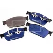 Jeu de 4 plaquettes de frein avant BORG & BECK BBP2275 - Visuel 3