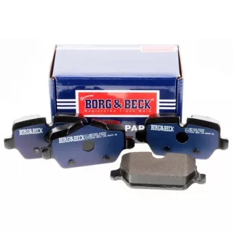 Jeu de 4 plaquettes de frein arrière BORG & BECK BBP2285