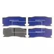 Jeu de 4 plaquettes de frein avant BORG & BECK BBP2296 - Visuel 3