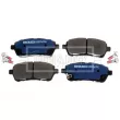 Jeu de 4 plaquettes de frein avant BORG & BECK BBP2304 - Visuel 3