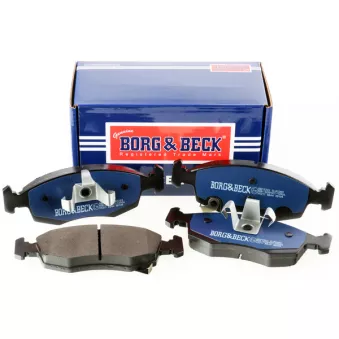 Jeu de 4 plaquettes de frein avant BORG & BECK BBP2322