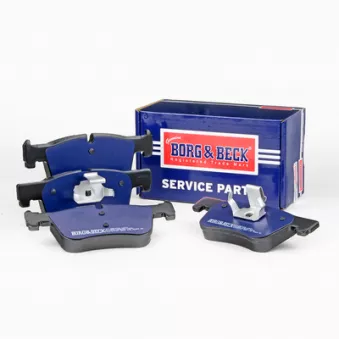 Jeu de 4 plaquettes de frein avant BORG & BECK BBP2334