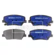 Jeu de 4 plaquettes de frein avant BORG & BECK BBP2340 - Visuel 2