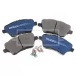 Jeu de 4 plaquettes de frein avant BORG & BECK BBP2379 - Visuel 3