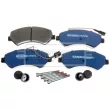 Jeu de 4 plaquettes de frein avant BORG & BECK BBP2394 - Visuel 3