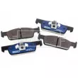 Jeu de 4 plaquettes de frein avant BORG & BECK BBP2407 - Visuel 3