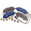 Jeu de 4 plaquettes de frein avant BORG & BECK BBP2414 - Visuel 3