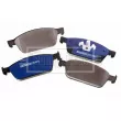 Jeu de 4 plaquettes de frein avant BORG & BECK BBP2443 - Visuel 3