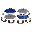 Jeu de 4 plaquettes de frein avant BORG & BECK BBP2446 - Visuel 3