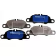 Jeu de 4 plaquettes de frein avant BORG & BECK BBP2480 - Visuel 3