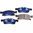 Jeu de 4 plaquettes de frein avant BORG & BECK BBP2491 - Visuel 2