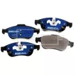 Jeu de 4 plaquettes de frein avant BORG & BECK BBP2520 - Visuel 2