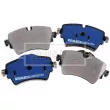 Jeu de 4 plaquettes de frein avant BORG & BECK BBP2526 - Visuel 1