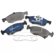 Jeu de 4 plaquettes de frein avant BORG & BECK BBP2540 - Visuel 2