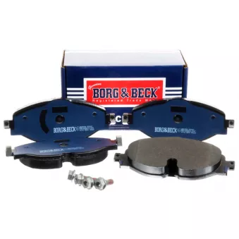 Jeu de 4 plaquettes de frein avant BORG & BECK BBP2550