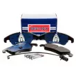 Jeu de 4 plaquettes de frein avant BORG & BECK BBP2565 - Visuel 1