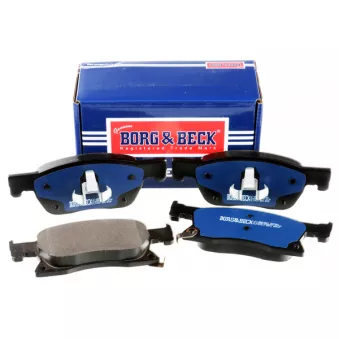 Jeu de 4 plaquettes de frein avant BORG & BECK BBP2567