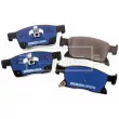 Jeu de 4 plaquettes de frein avant BORG & BECK BBP2568 - Visuel 3