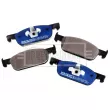 Jeu de 4 plaquettes de frein avant BORG & BECK BBP2591 - Visuel 3