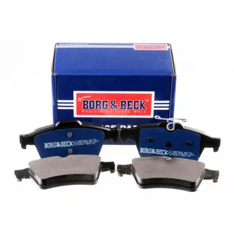 Jeu de 4 plaquettes de frein arrière BORG & BECK BBP2883